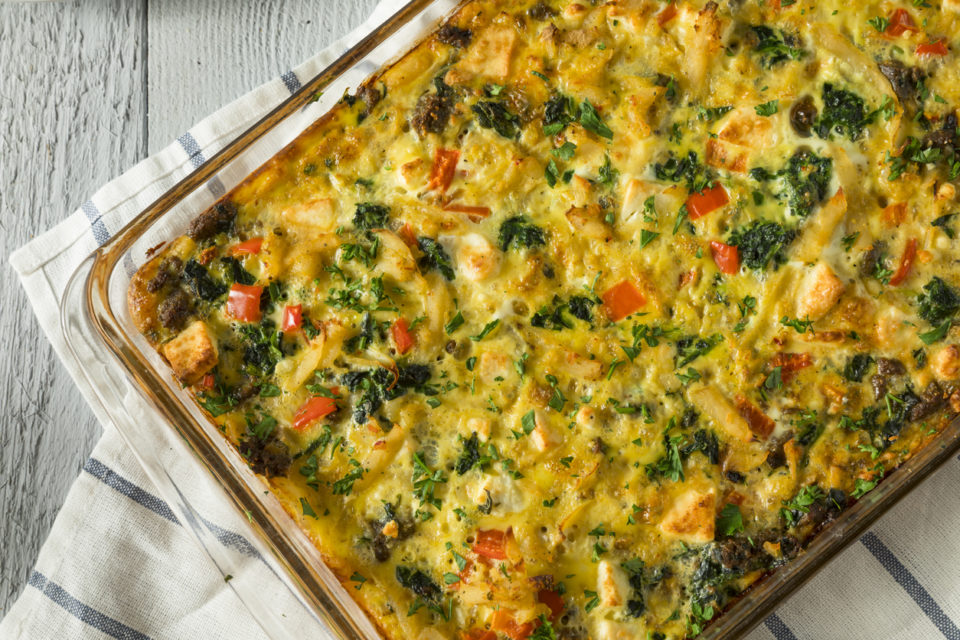 Homemade Baked Egg Casserole